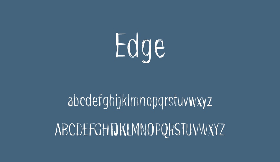 edge font