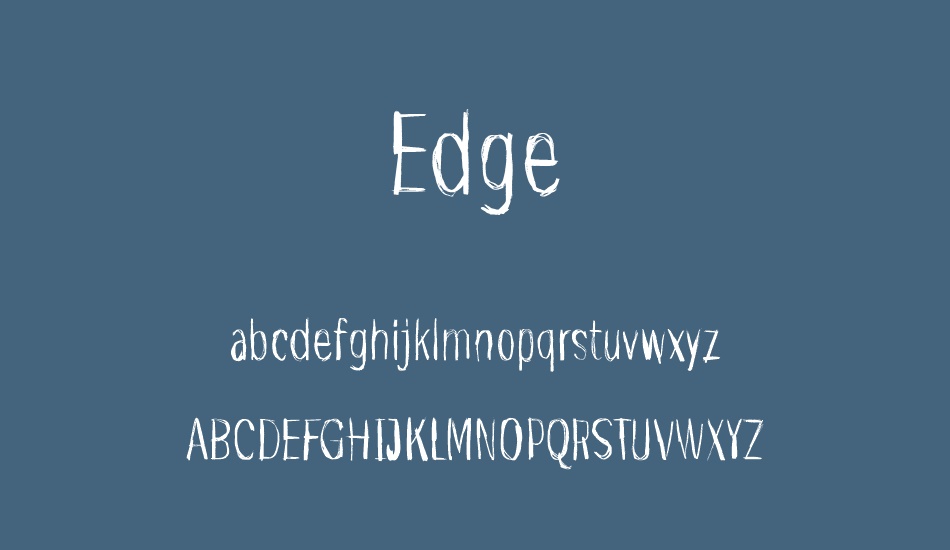 edge font