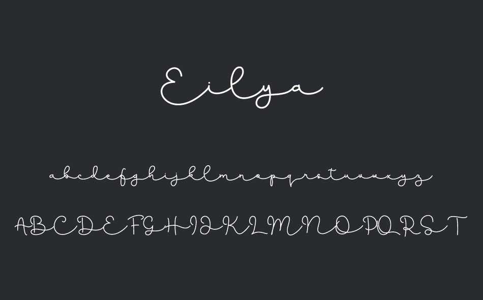 Eilya font