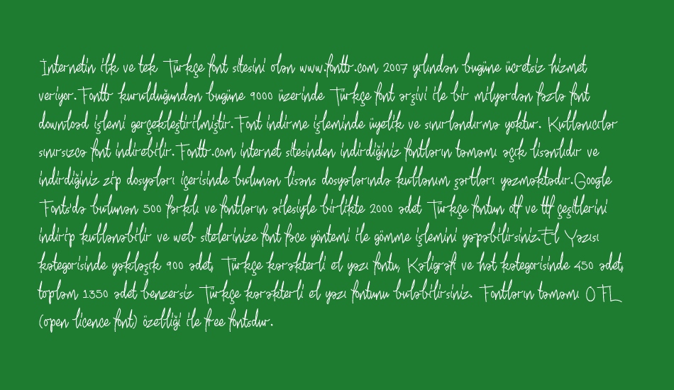 ekologie-hand-personal-use font 1