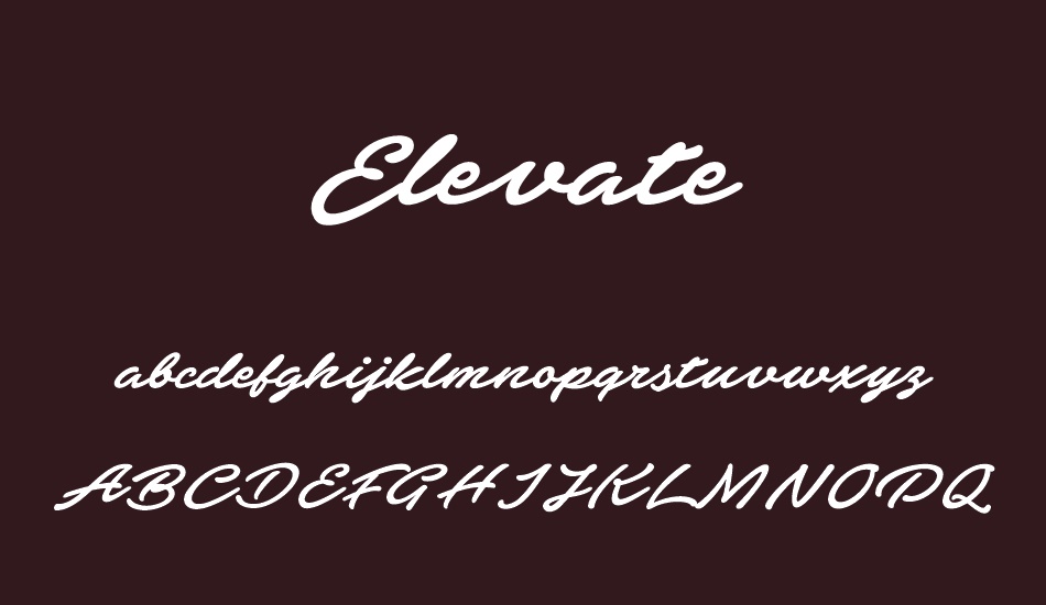 elevate-personal-use-only font