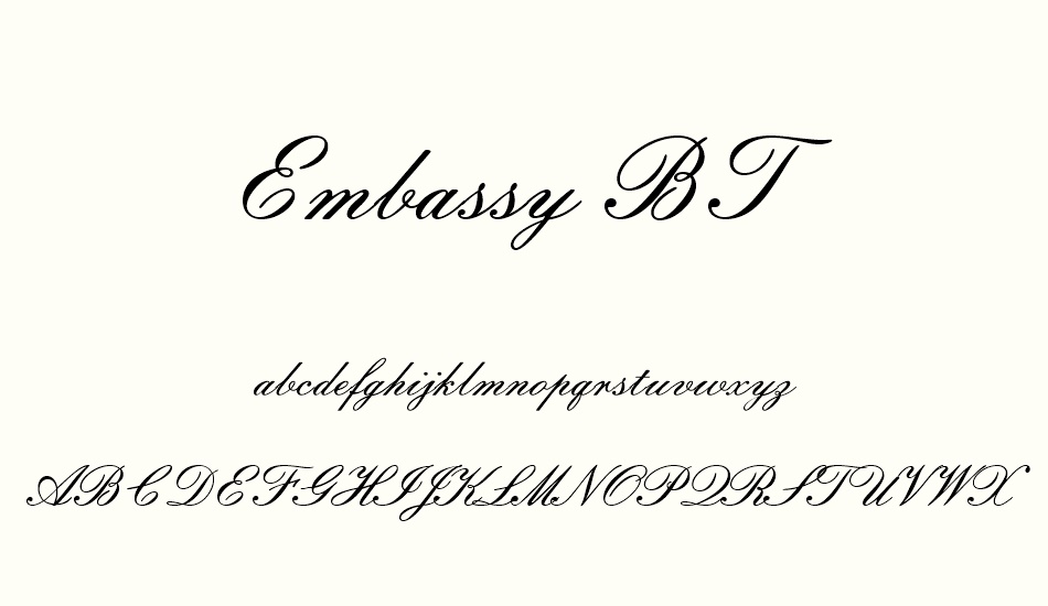 embassy-bt font
