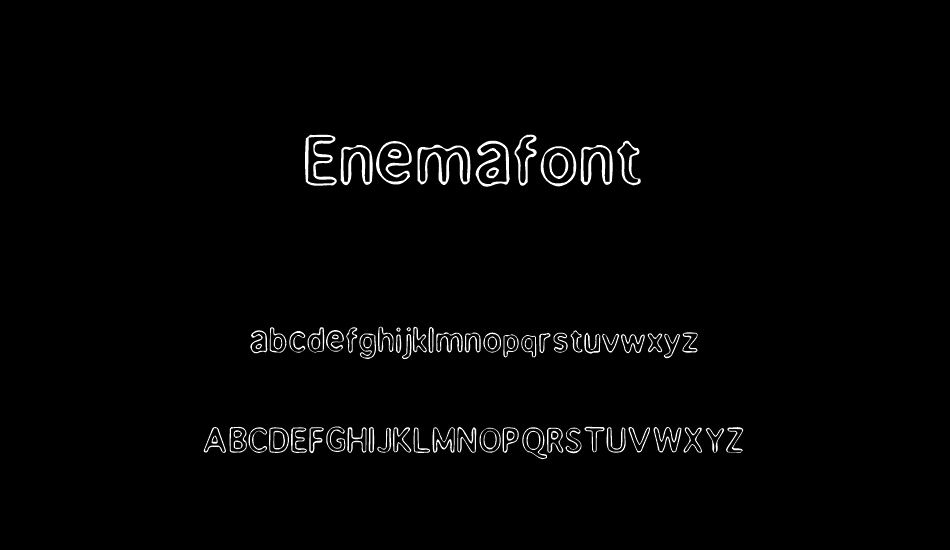 enemafont font