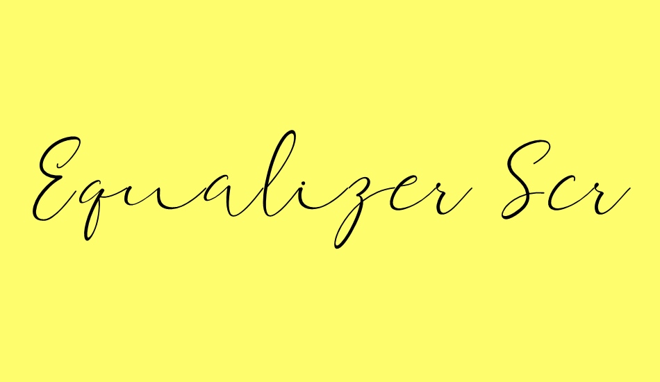 equalizer-script-demo font big