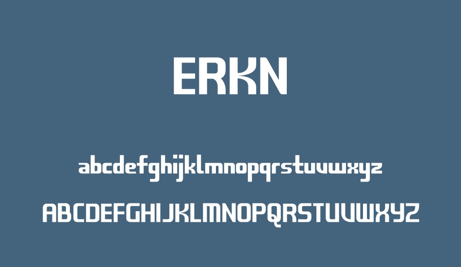 erkn font