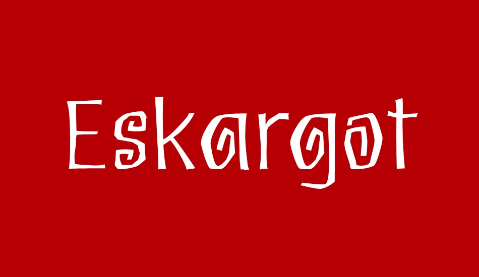 eskargot font big