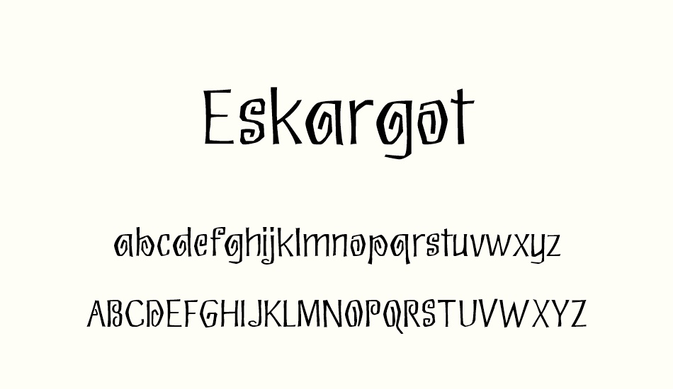 eskargot font