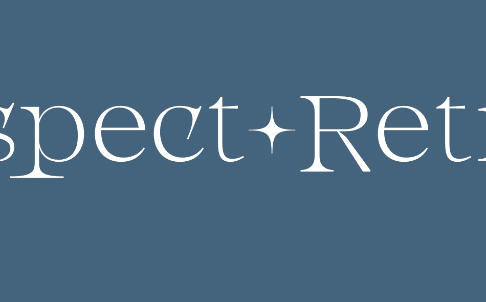 Espect Retro font big