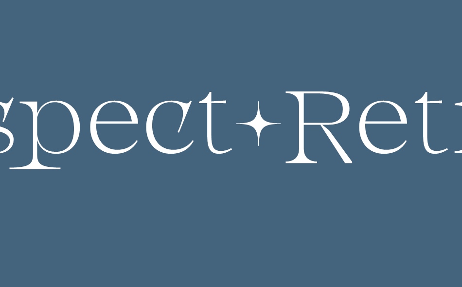 Espect Retro font big