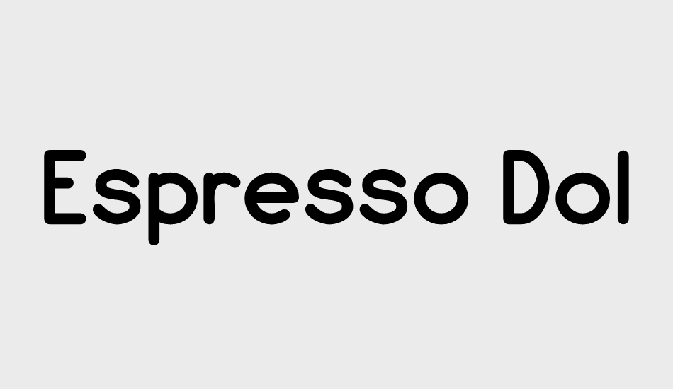 espresso-dolce font big