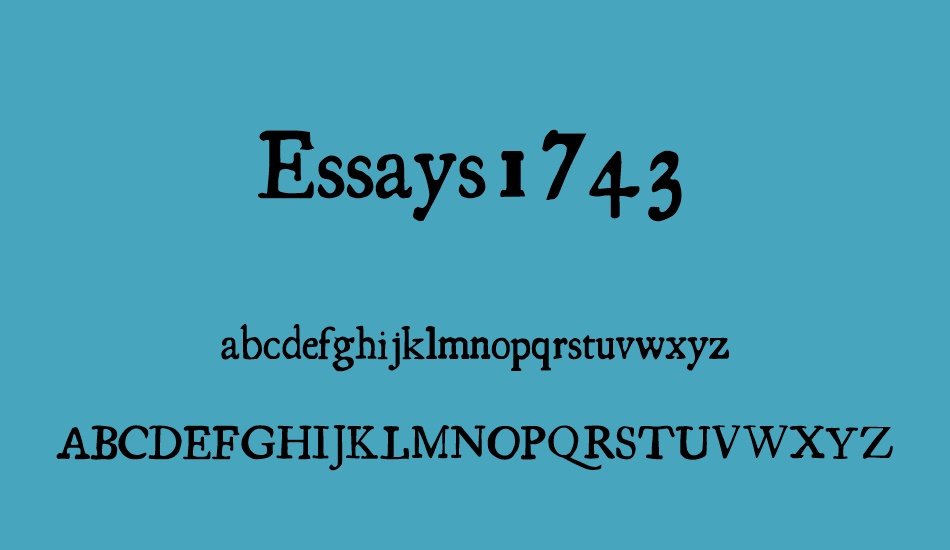 essays1743 font