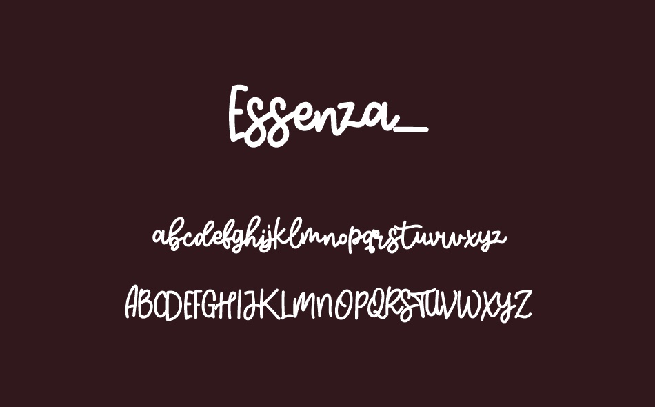 Essenza font