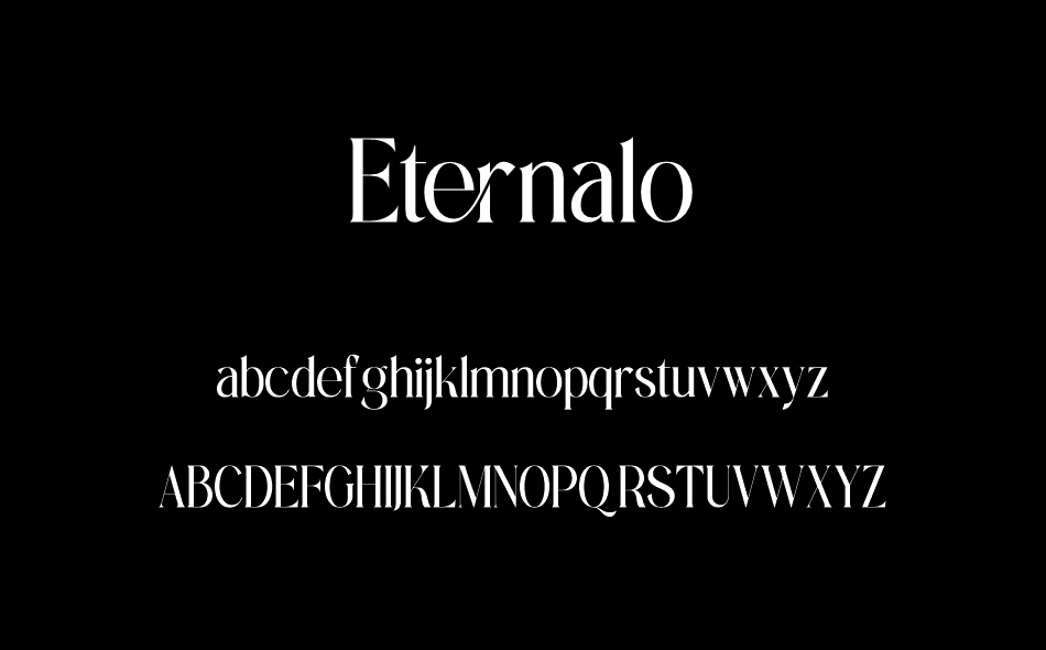 Eternalo font