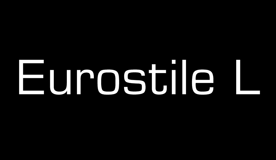 eurostile-lt-pro-unicode font big