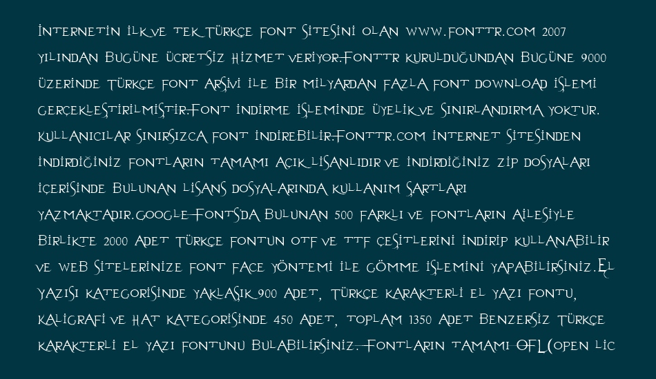 evanescent font 1