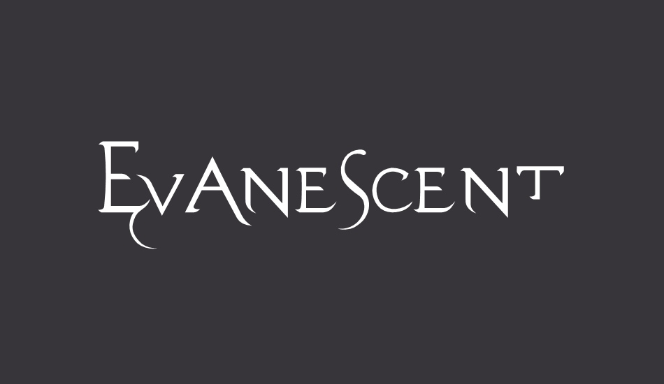 evanescent font big