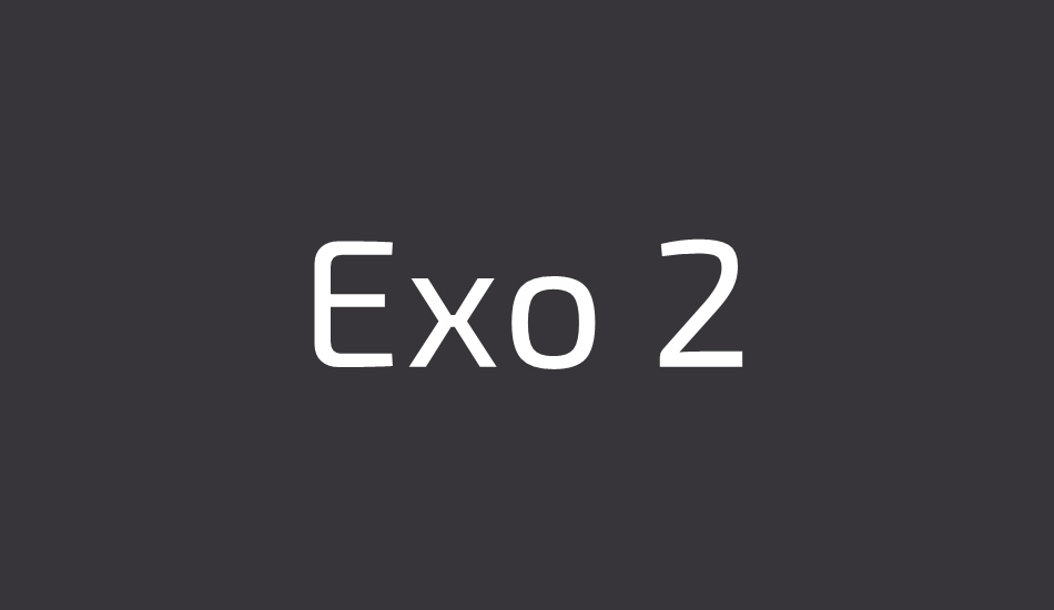 exo-2 font big