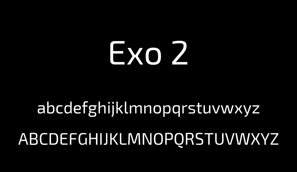 exo-2 font