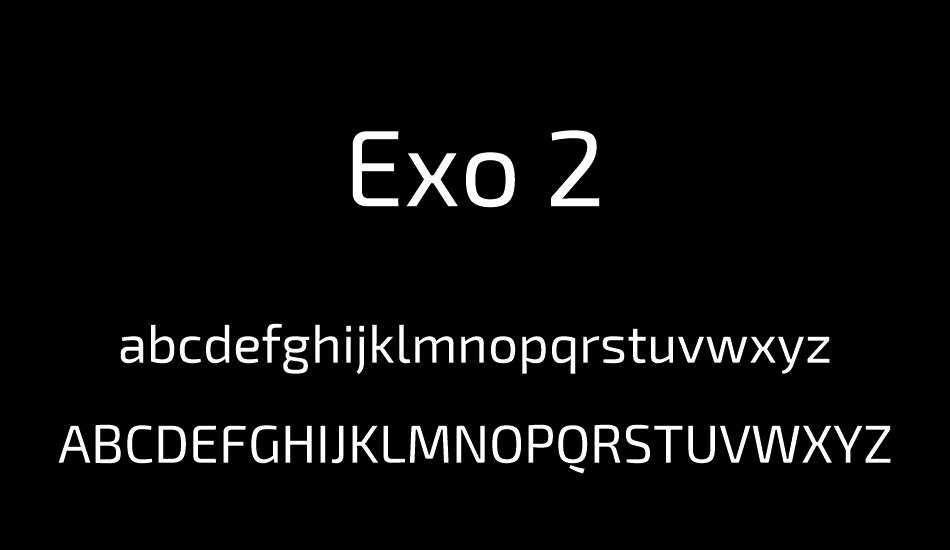 exo-2 font