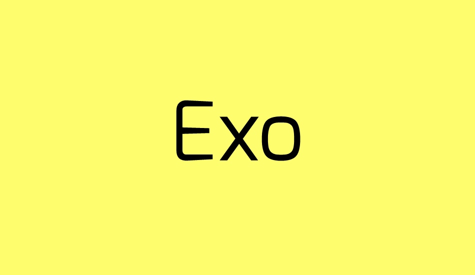 exo font big