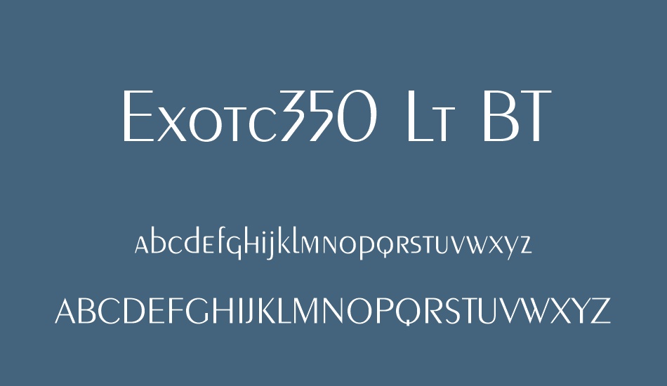 exotc350-lt-bt font