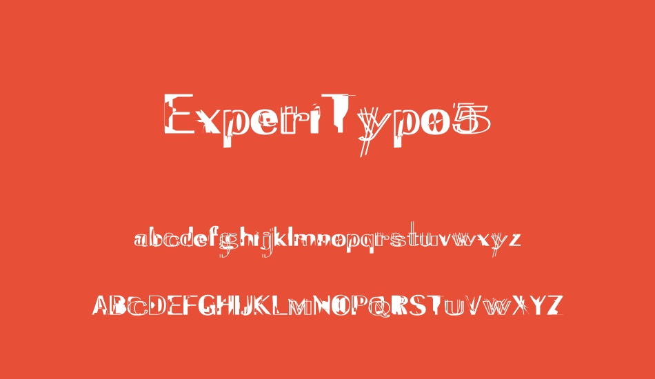 experitypo5 font