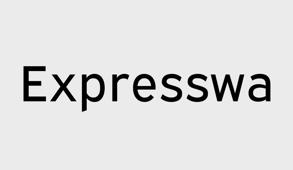 expressway-rg font big