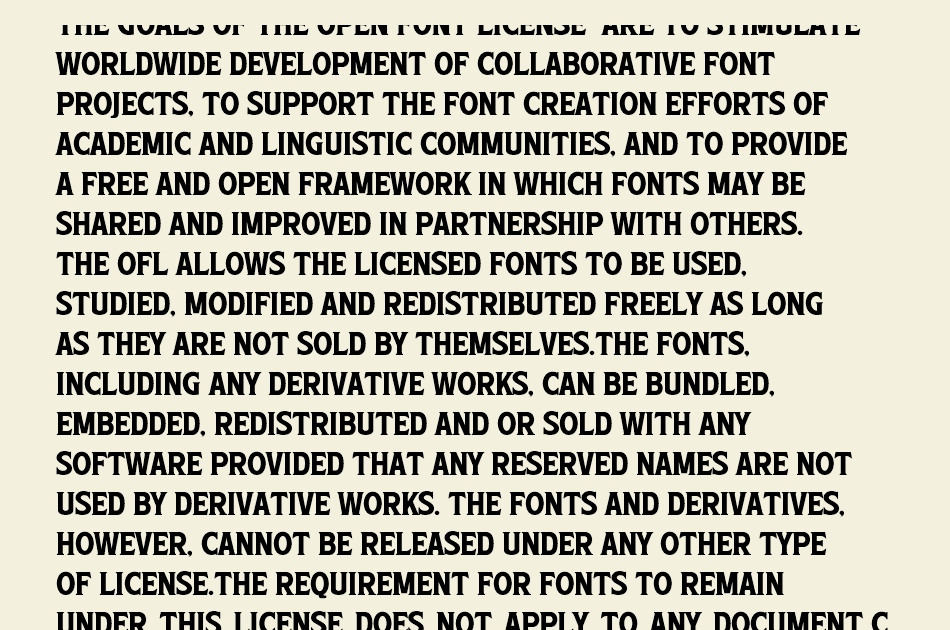 Extra Old font 1