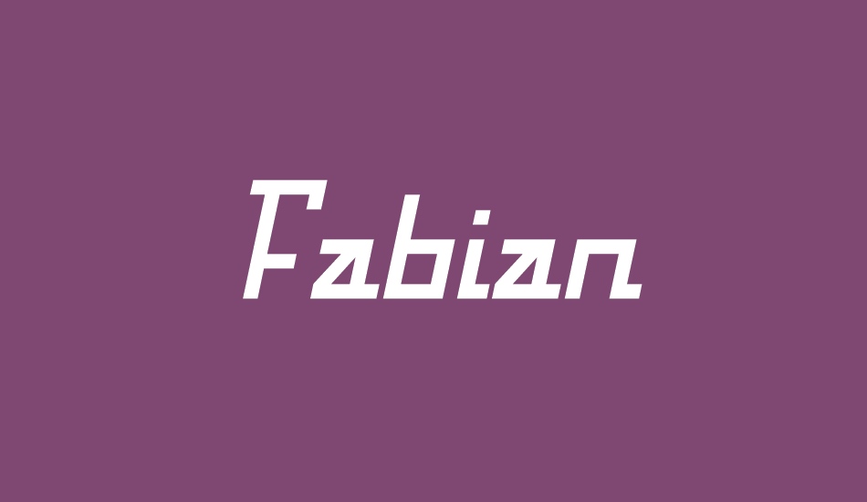 fabian font big