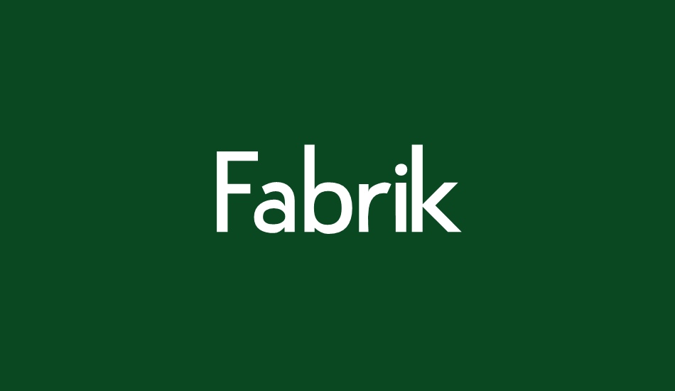 fabrik font big