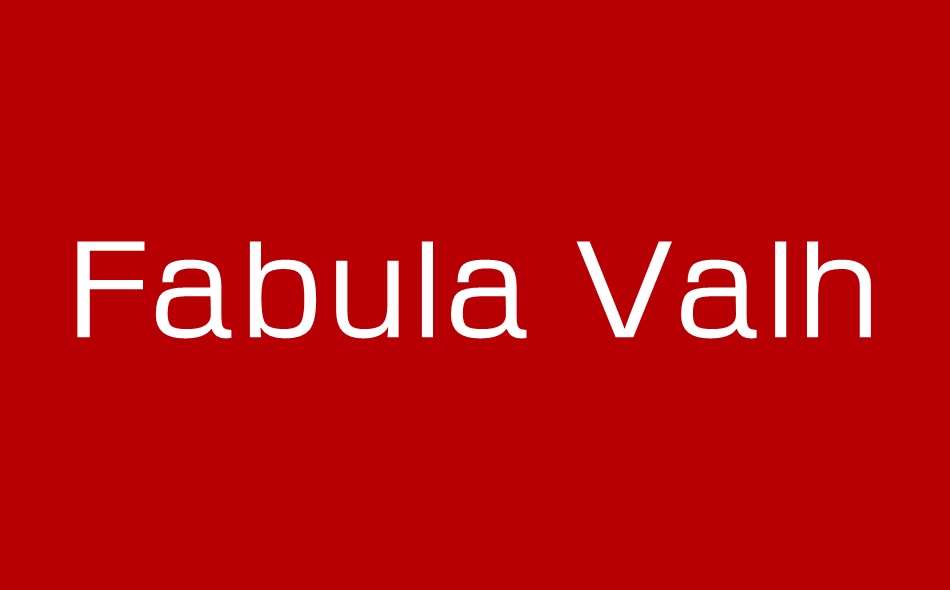 Fabula Valhalla font big