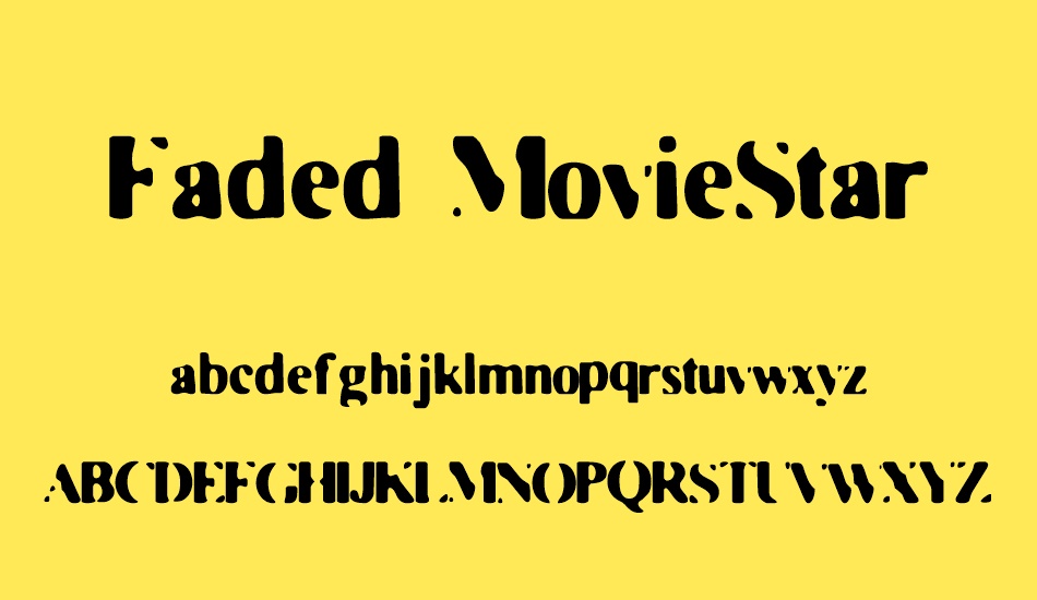 faded-moviestar font