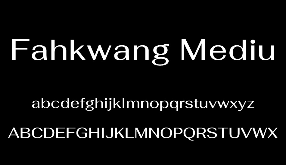 fahkwang-medium font