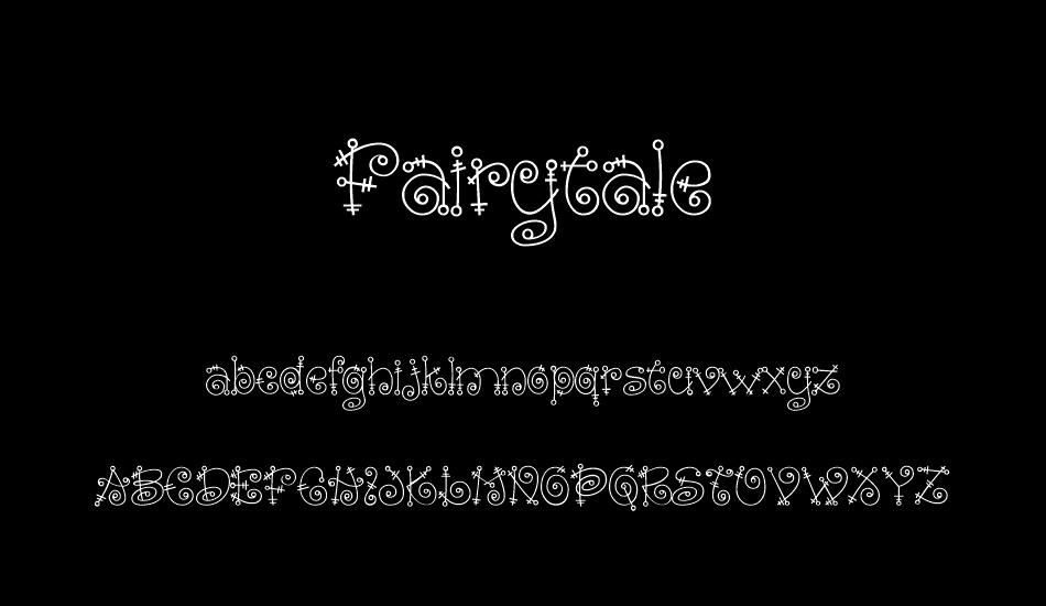 fairytale font