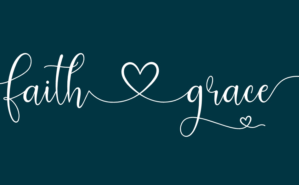 Faith Grace font big