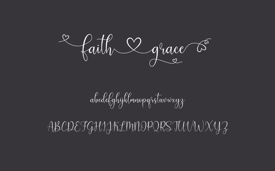 Faith Grace font