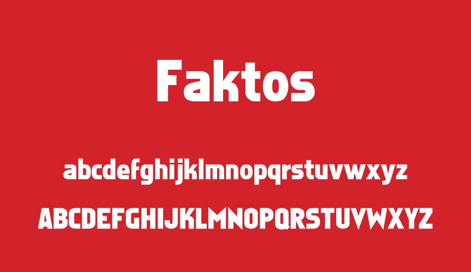 faktos font