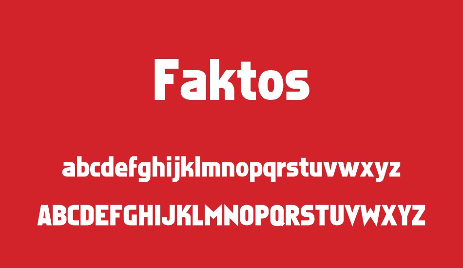 faktos font