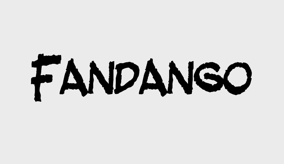 fandango font big