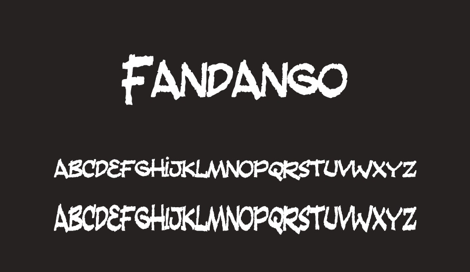 fandango font