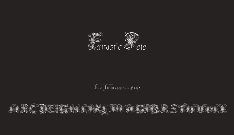 fantastic-pete font