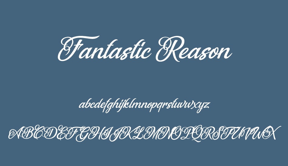 fantastic-reason-personal-use font