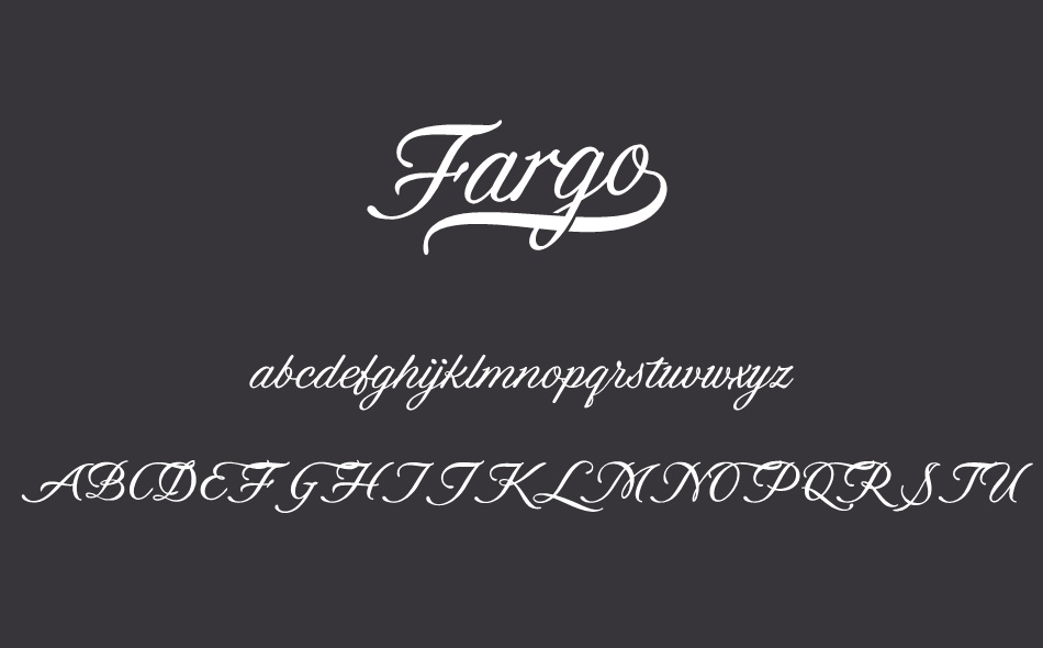 Fargo font