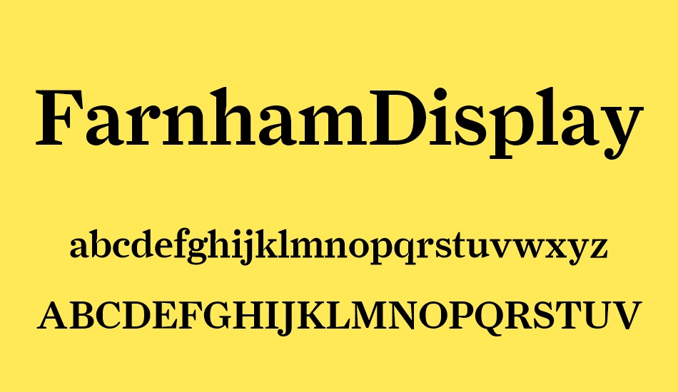 farnhamdisplay-medium font