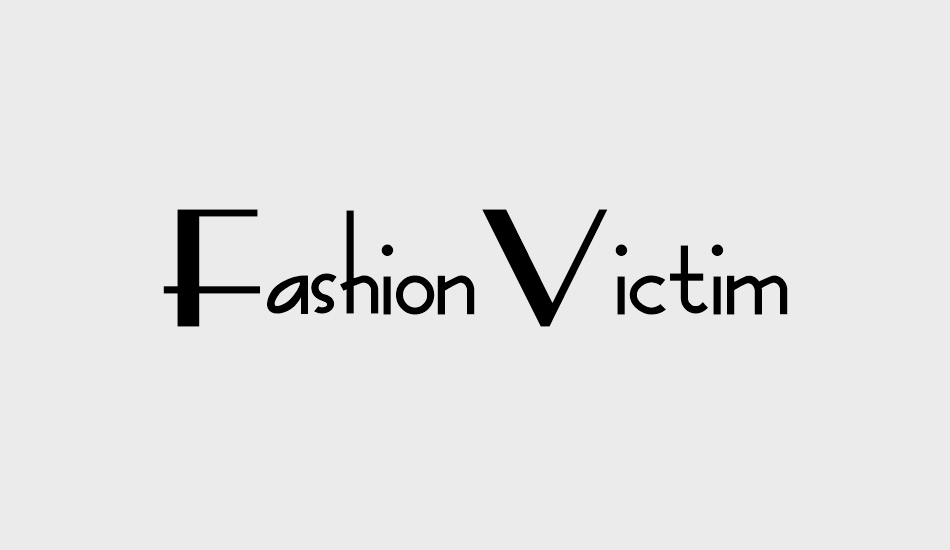 fashionvictim font big