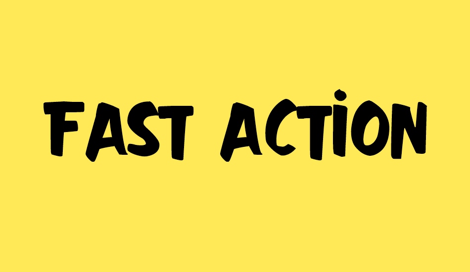 fast-action font big