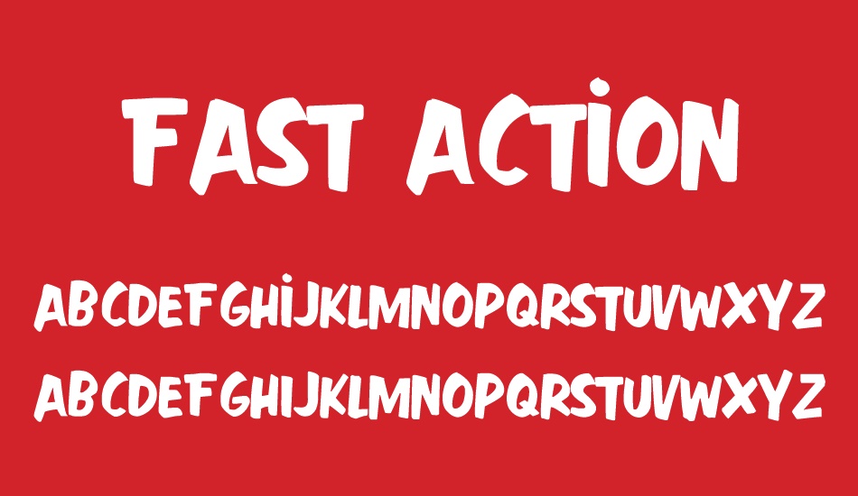 fast-action font