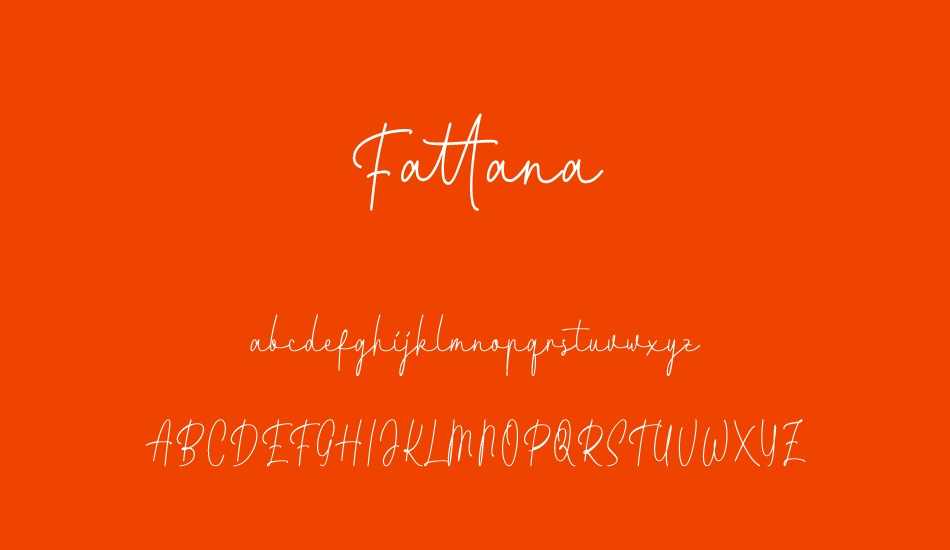 fattana font