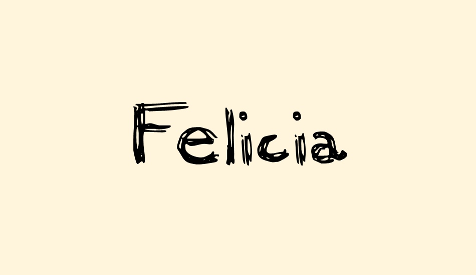 felicia font big