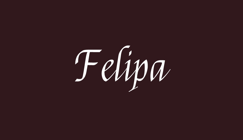 felipa font big